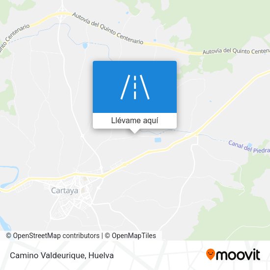 Mapa Camino Valdeurique