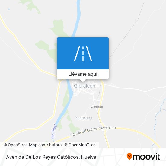 Mapa Avenida De Los Reyes Católicos