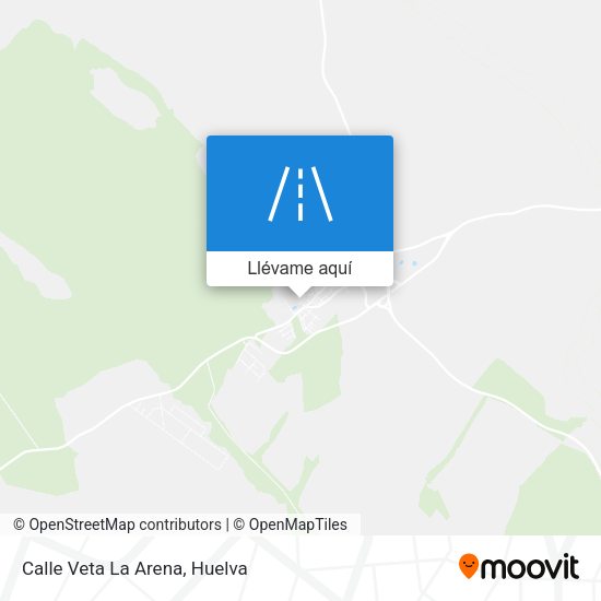 Mapa Calle Veta La Arena
