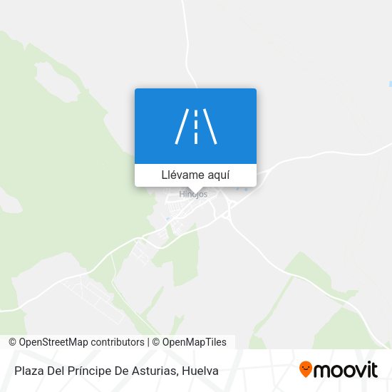 Mapa Plaza Del Príncipe De Asturias