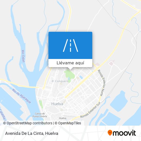 Mapa Avenida De La Cinta