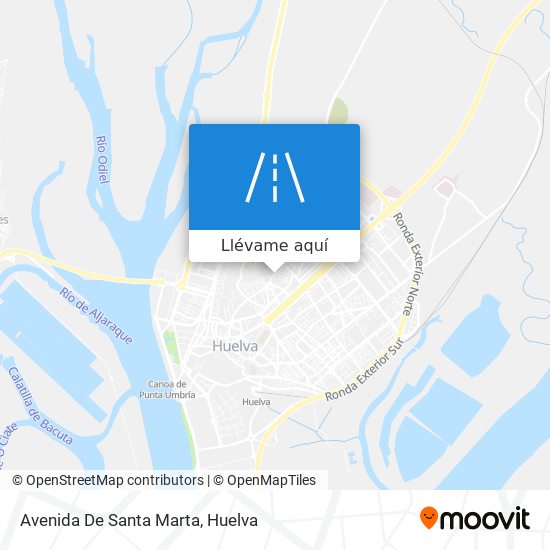 Mapa Avenida De Santa Marta