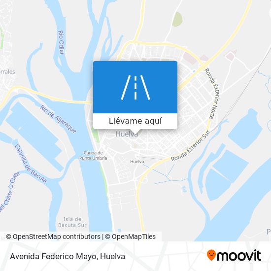 Mapa Avenida Federico Mayo