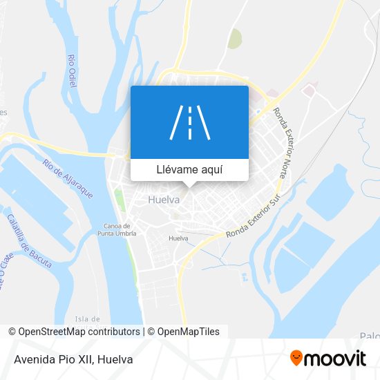 Mapa Avenida Pio XII