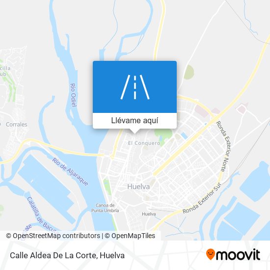 Mapa Calle Aldea De La Corte