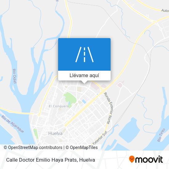 Mapa Calle Doctor Emilio Haya Prats