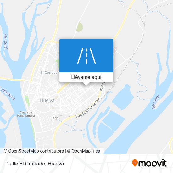 Mapa Calle El Granado
