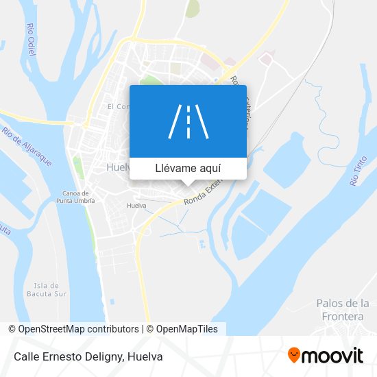 Mapa Calle Ernesto Deligny