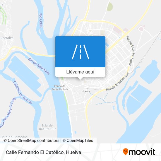 Mapa Calle Fernando El Católico