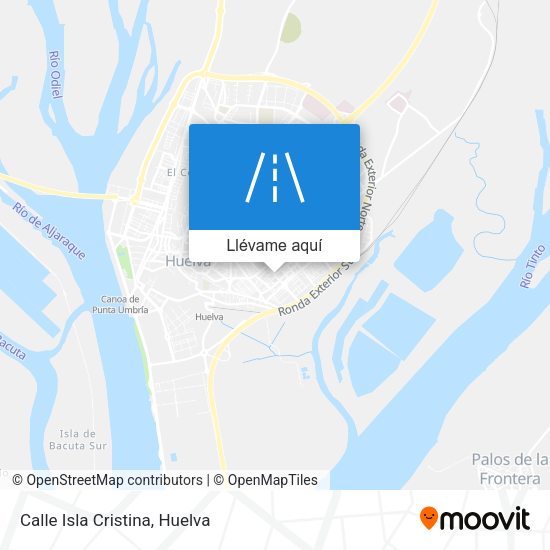 Mapa Calle Isla Cristina