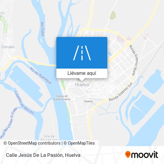 Mapa Calle Jesús De La Pasión