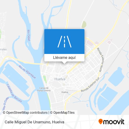 Mapa Calle Miguel De Unamuno