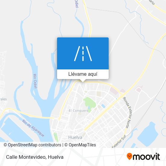 Mapa Calle Montevideo