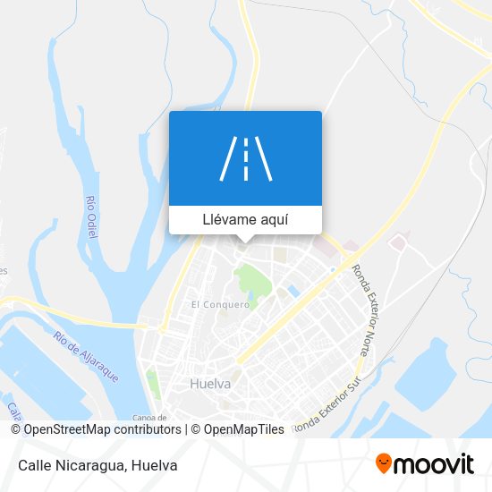 Mapa Calle Nicaragua
