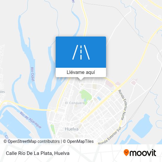 Mapa Calle Río De La Plata