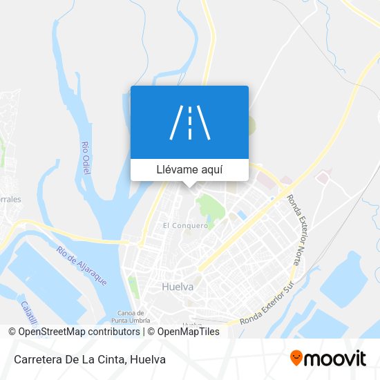 Mapa Carretera De La Cinta