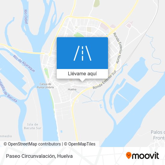 Mapa Paseo Circunvalación