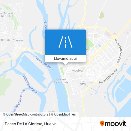 Mapa Paseo De La Glorieta