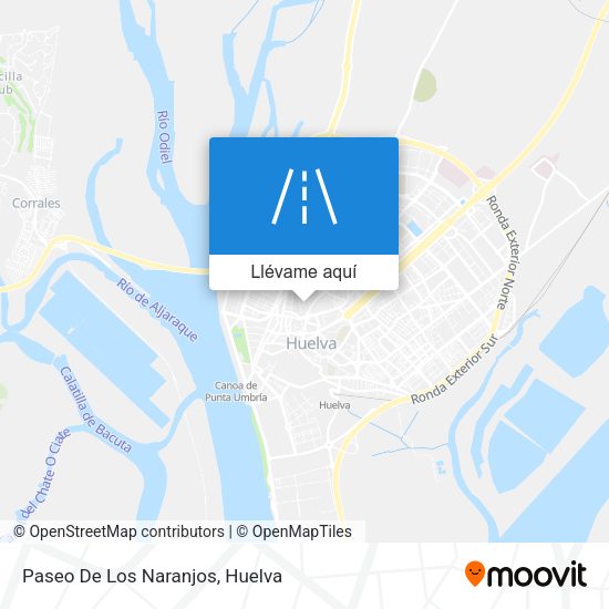 Mapa Paseo De Los Naranjos