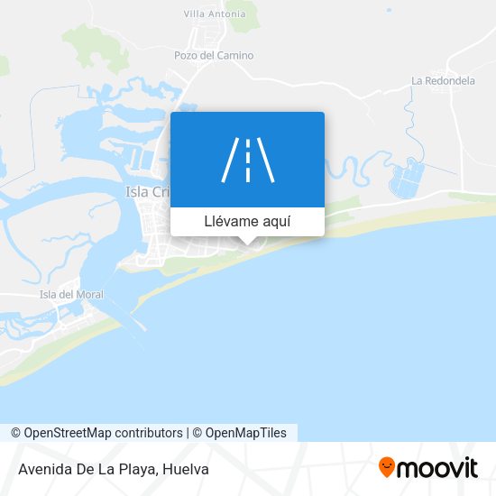 Mapa Avenida De La Playa