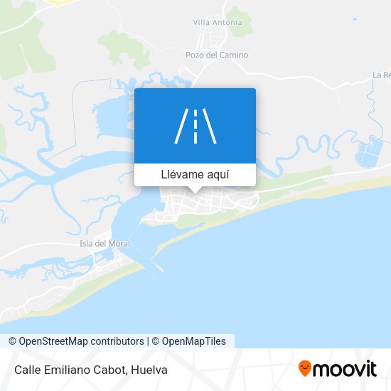 Mapa Calle Emiliano Cabot