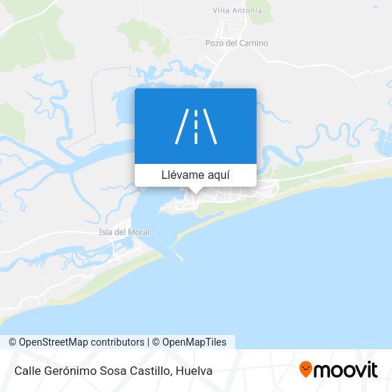 Mapa Calle Gerónimo Sosa Castillo