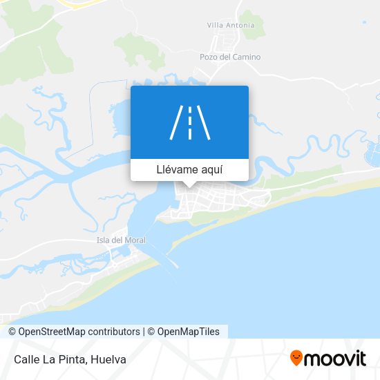 Mapa Calle La Pinta