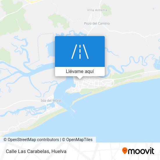 Mapa Calle Las Carabelas