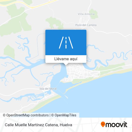 Mapa Calle Muelle Martínez Catena