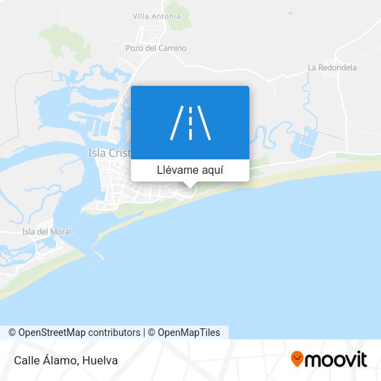 Mapa Calle Álamo