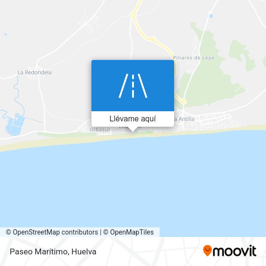 Mapa Paseo Marítimo