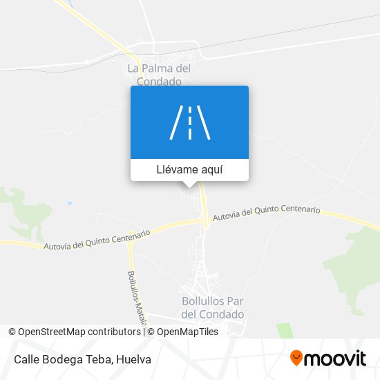 Mapa Calle Bodega Teba