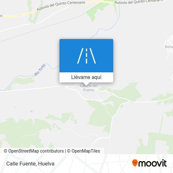 Mapa Calle Fuente