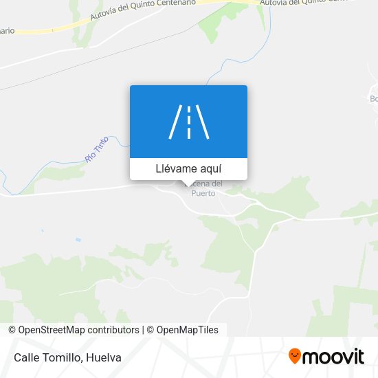 Mapa Calle Tomillo