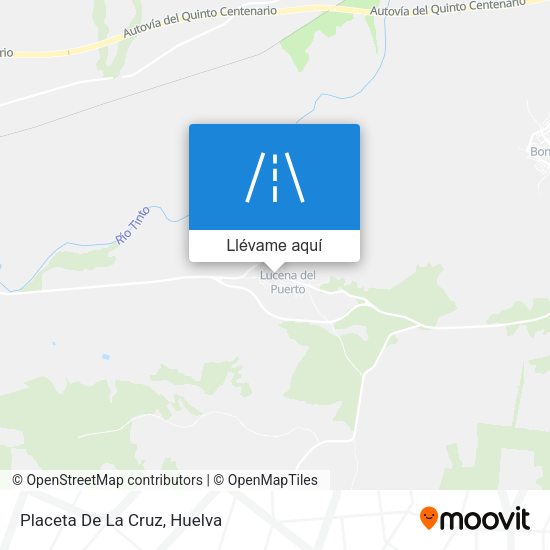 Mapa Placeta De La Cruz