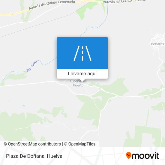 Mapa Plaza De Doñana