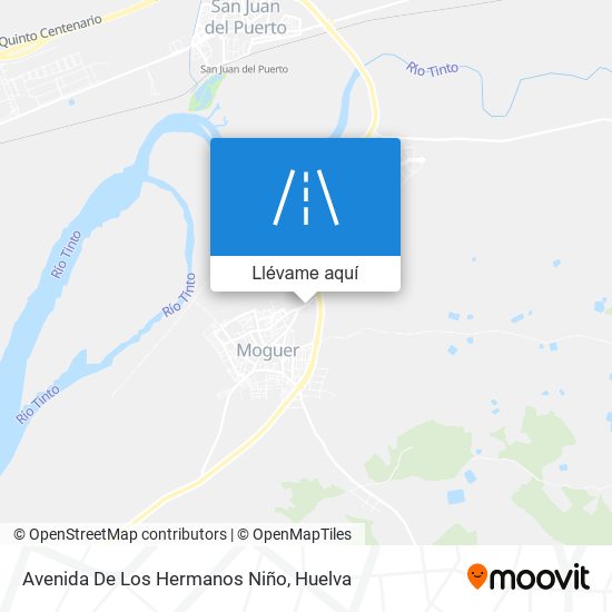 Mapa Avenida De Los Hermanos Niño