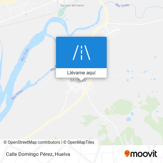 Mapa Calle Domingo Pérez