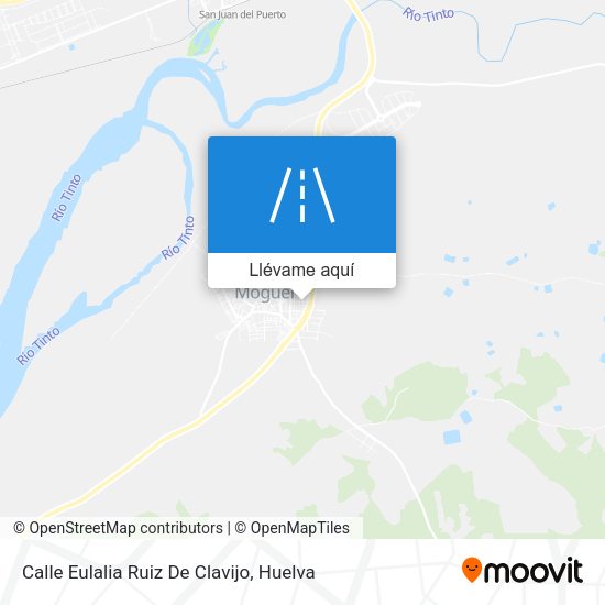 Mapa Calle Eulalia Ruiz De Clavijo