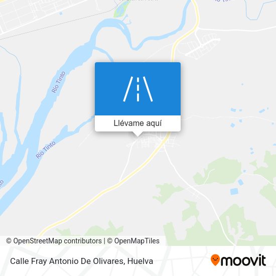 Mapa Calle Fray Antonio De Olivares