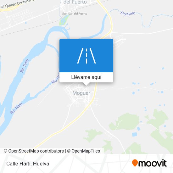 Mapa Calle Haití