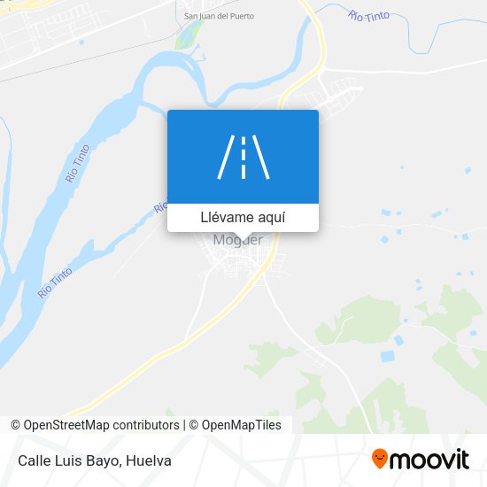 Mapa Calle Luis Bayo