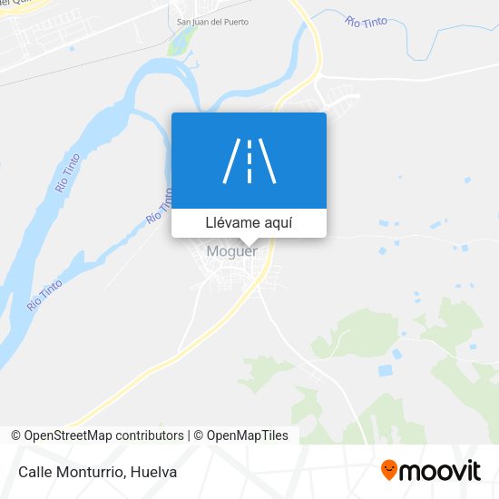 Mapa Calle Monturrio