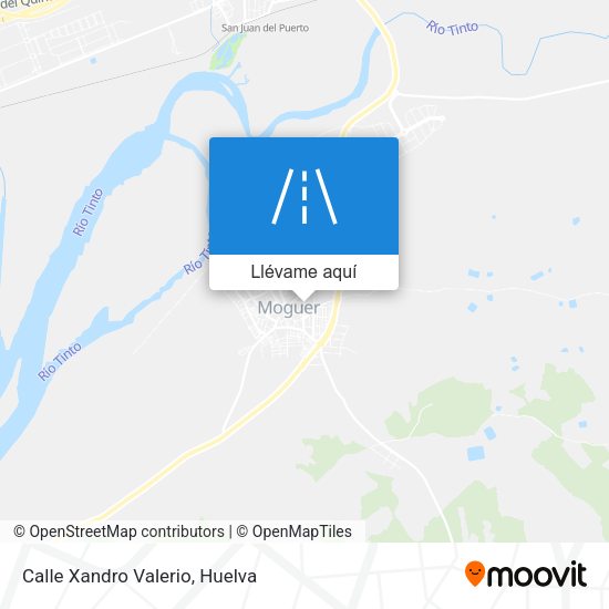 Mapa Calle Xandro Valerio
