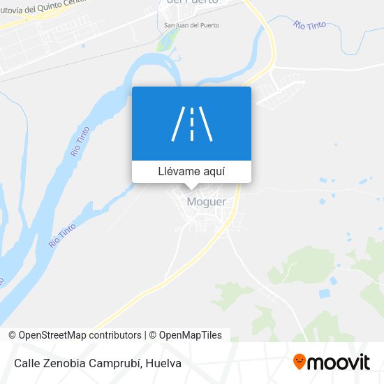 Mapa Calle Zenobia Camprubí