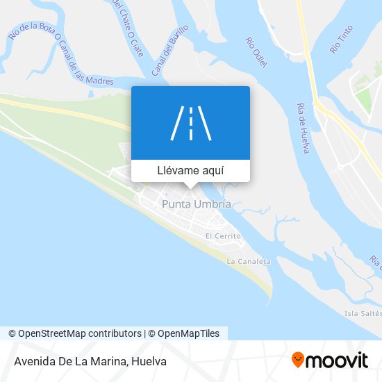 Mapa Avenida De La Marina