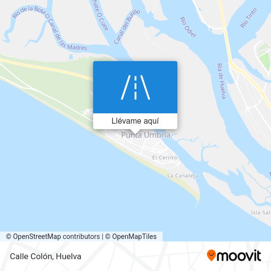 Mapa Calle Colón