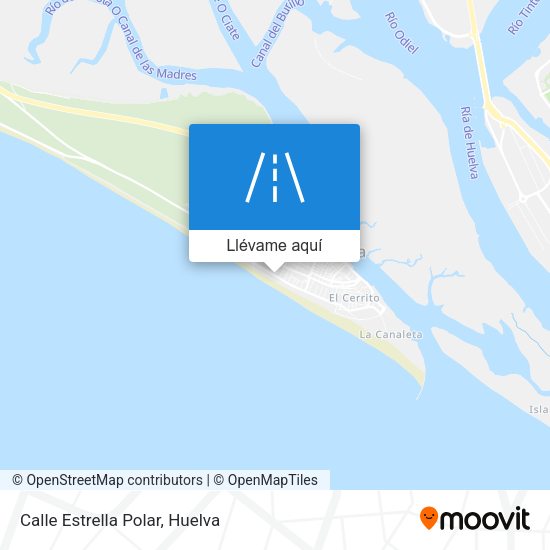 Mapa Calle Estrella Polar