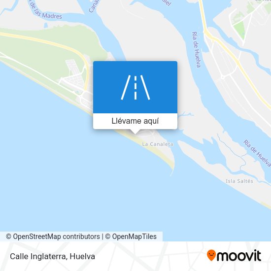 Mapa Calle Inglaterra
