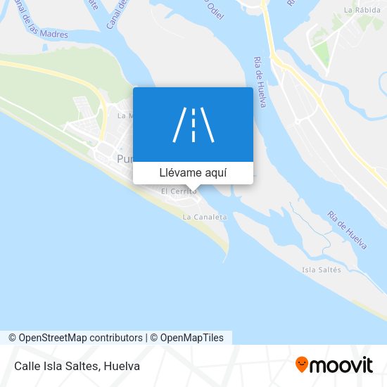 Mapa Calle Isla Saltes